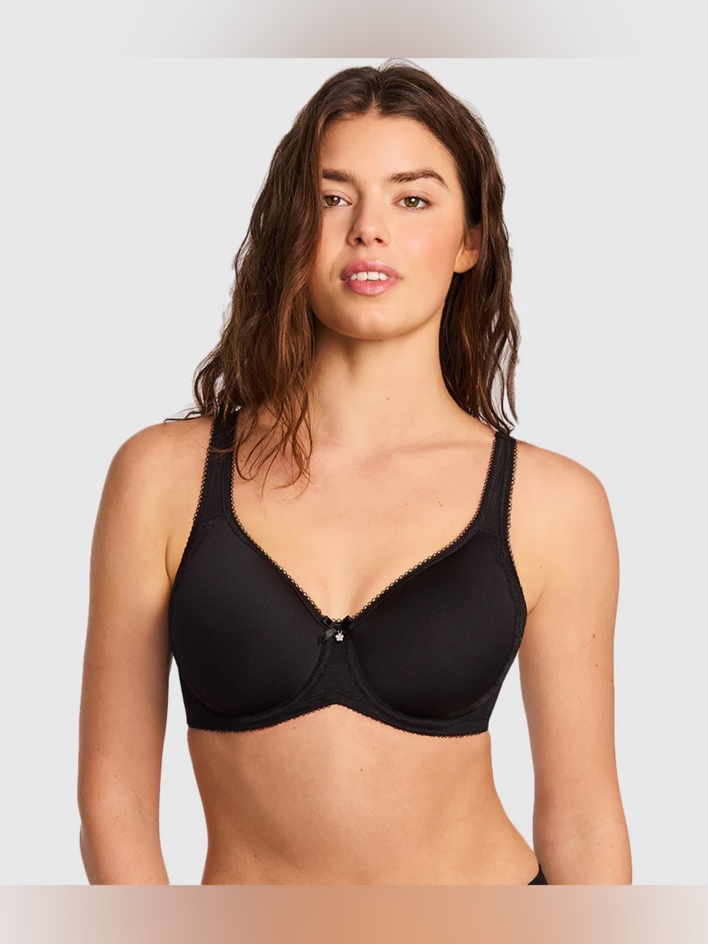 Wacoal Black Retro Chic Underwire T-Shirt Bra Size: 40G